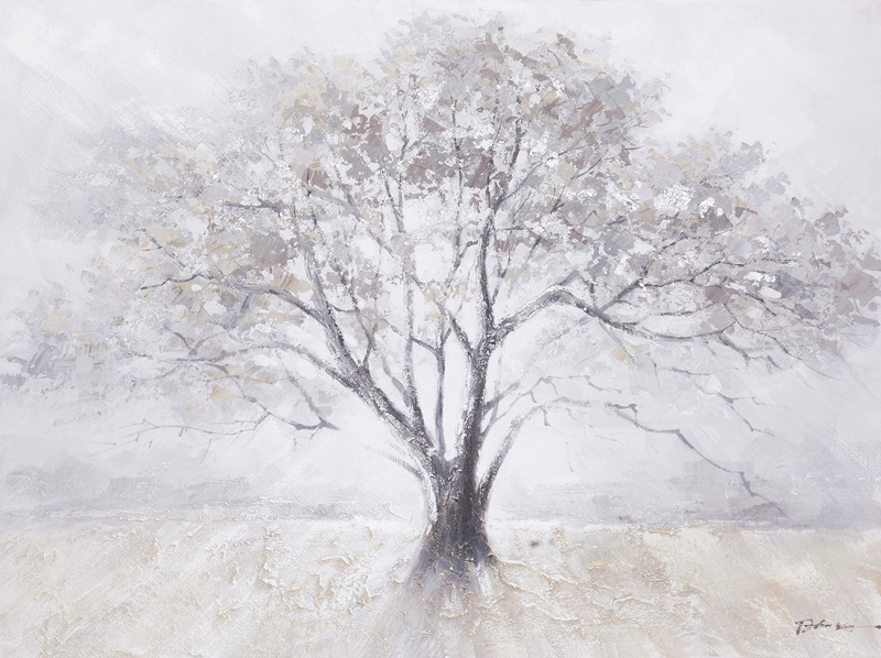 PXYW629 Wall décor art oil on canvas landscape autumn tree